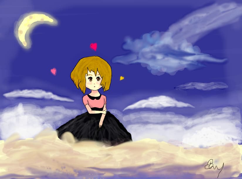 Kawaii :3 Moon girl