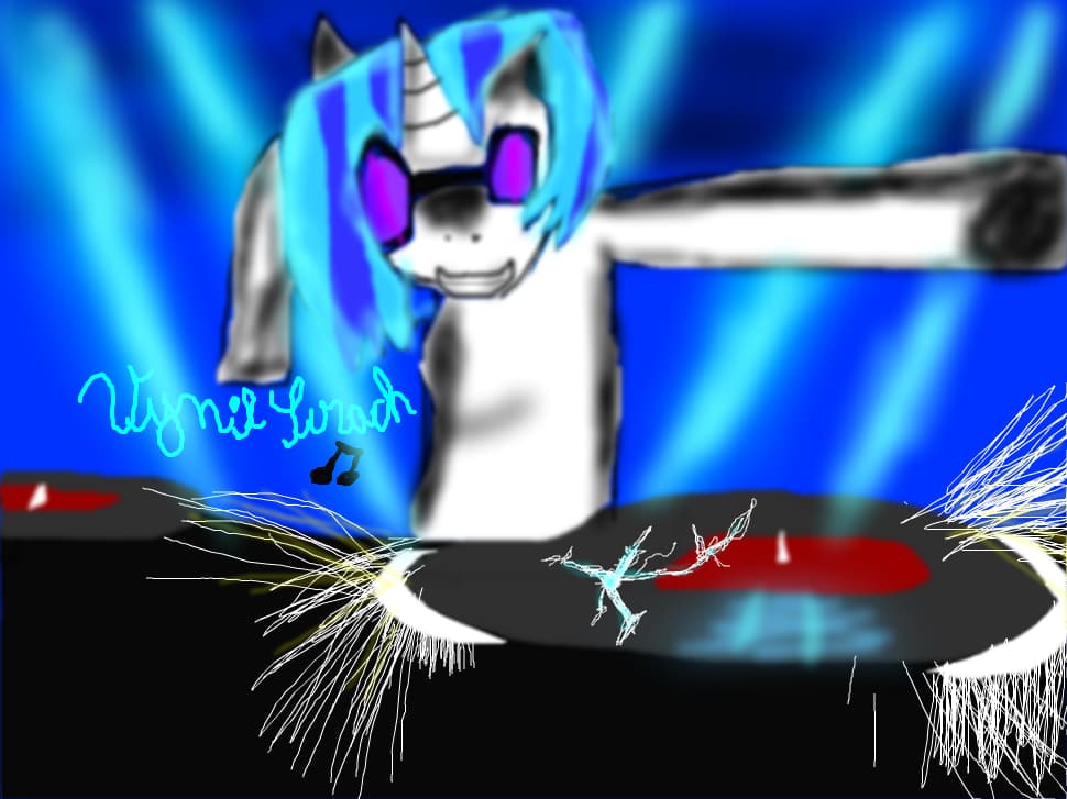 vynil scrach