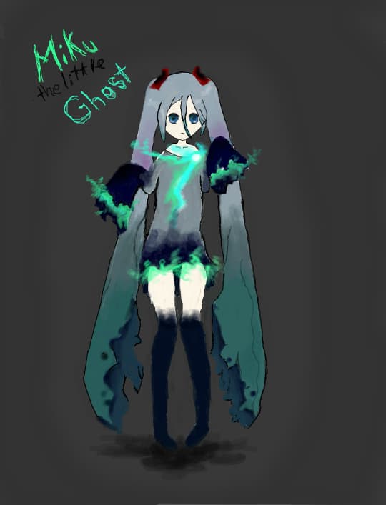 Miku...The Little Ghost..