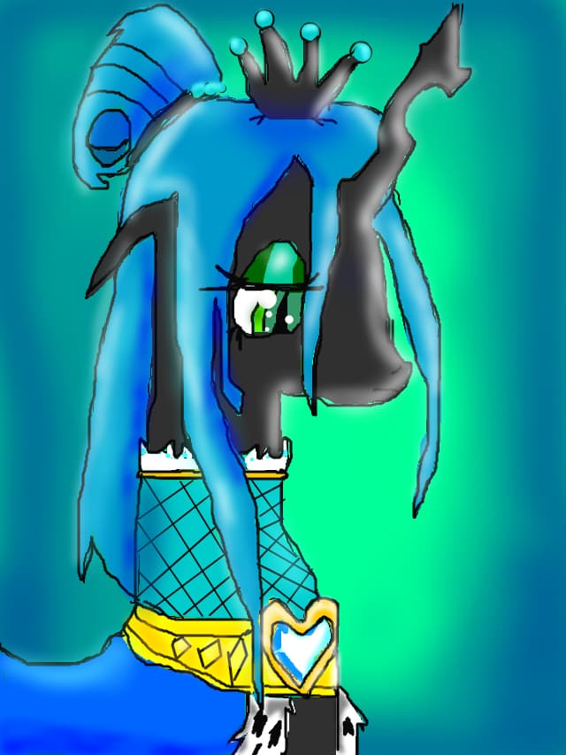 queen of the crystal empire-chrysalis