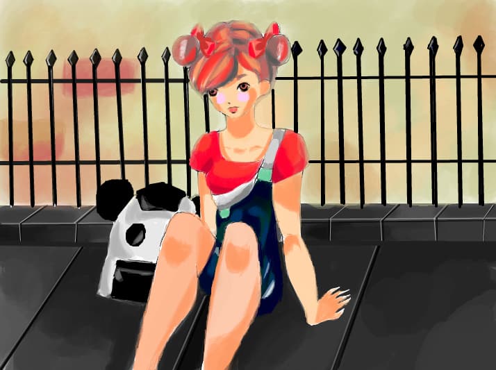 summer days 2  My oc