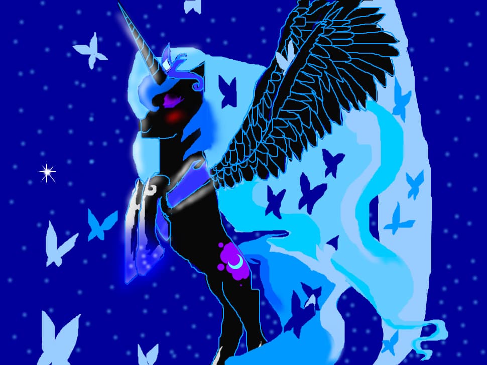 awesome pony nightmare moon