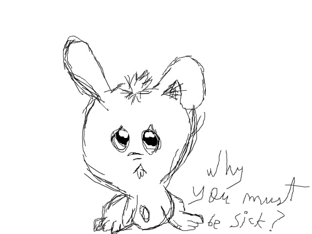 The sad bunny