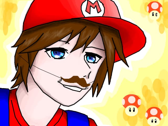 Anime Mario