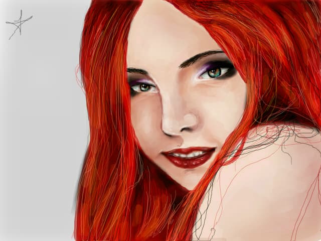 redhead.