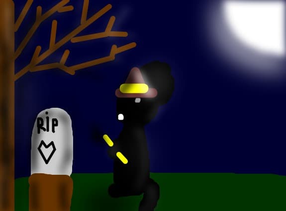 O moapte de Halloween