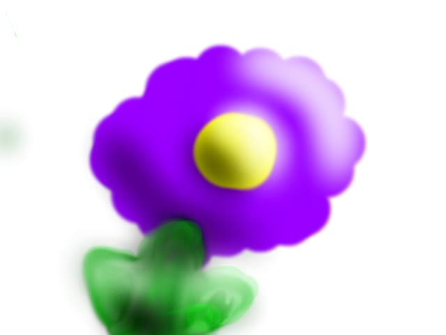 O floare.