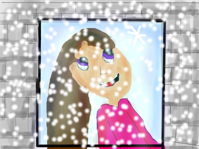 Bucuria copilului cand ninge