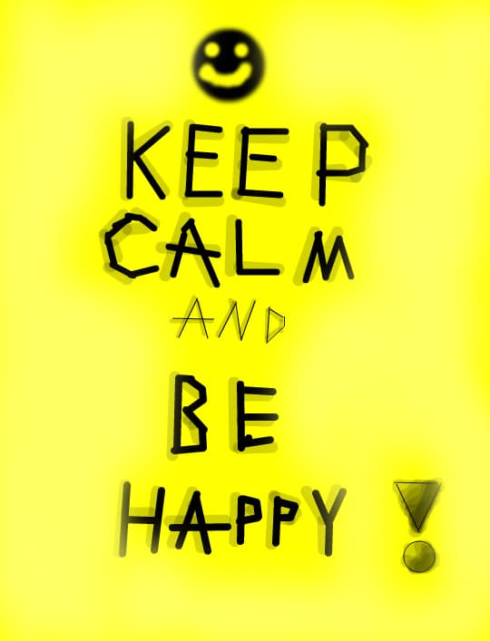 Be happy