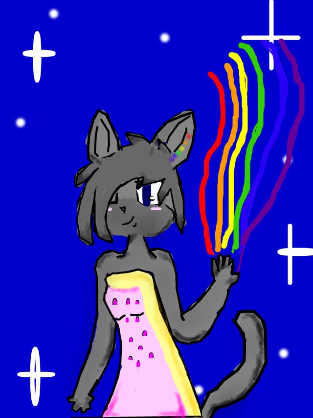 Nyan Cat in forma tip; sonic