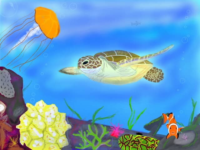 Underwater
