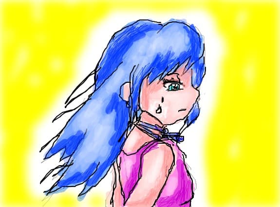 girl crying ...