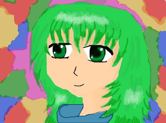 Anime verde