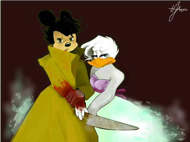 Mickey und Daisy( cei buni)