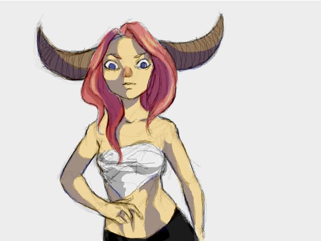 idk sth with horns