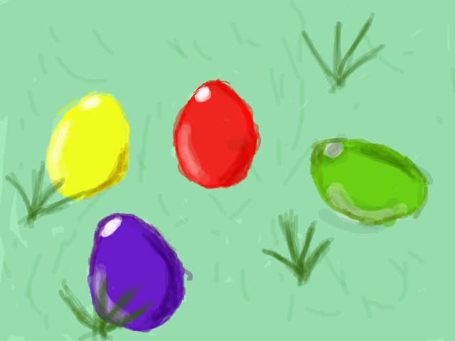 Oua colorate!