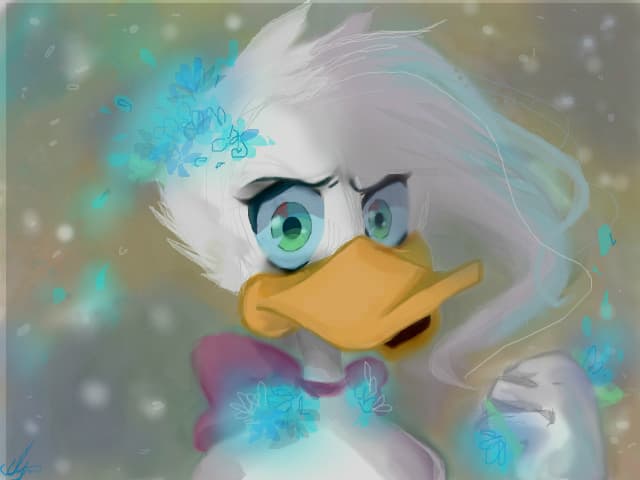 angry duck