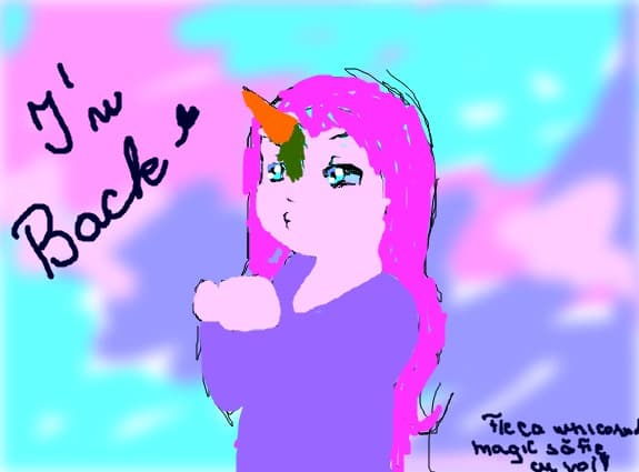 I`m back <3