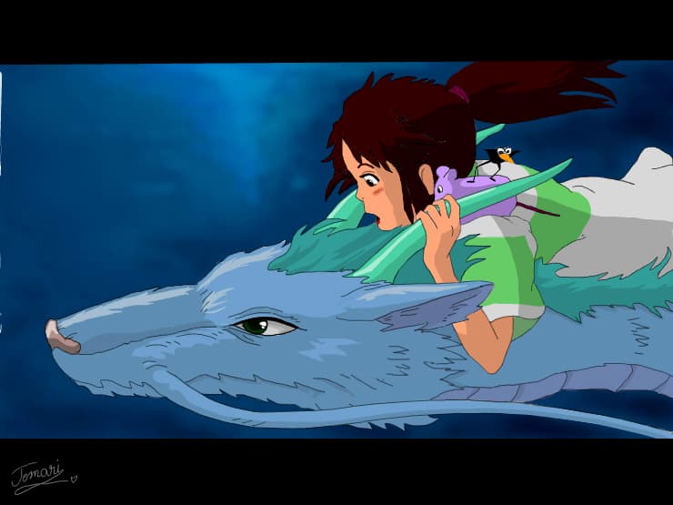 Spirited away
