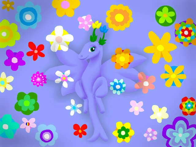 Camuflaj ala Flower Power (dragon)