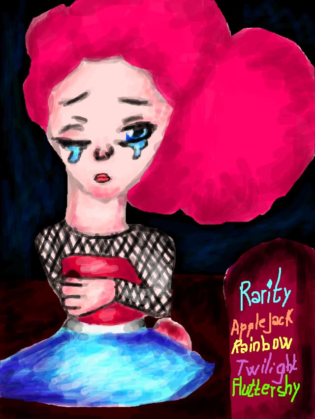 Mda...Au murit toate si a mai ramas Pinkie Pie