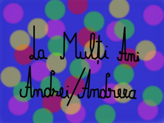 La Multi Ani!