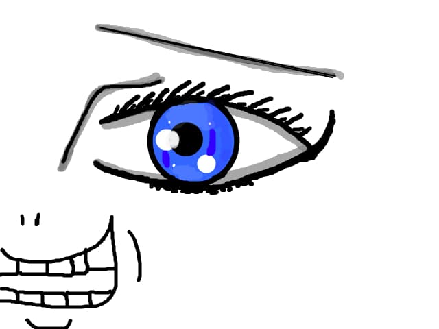anime face