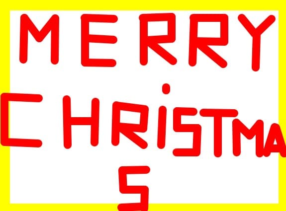 merry chritmas