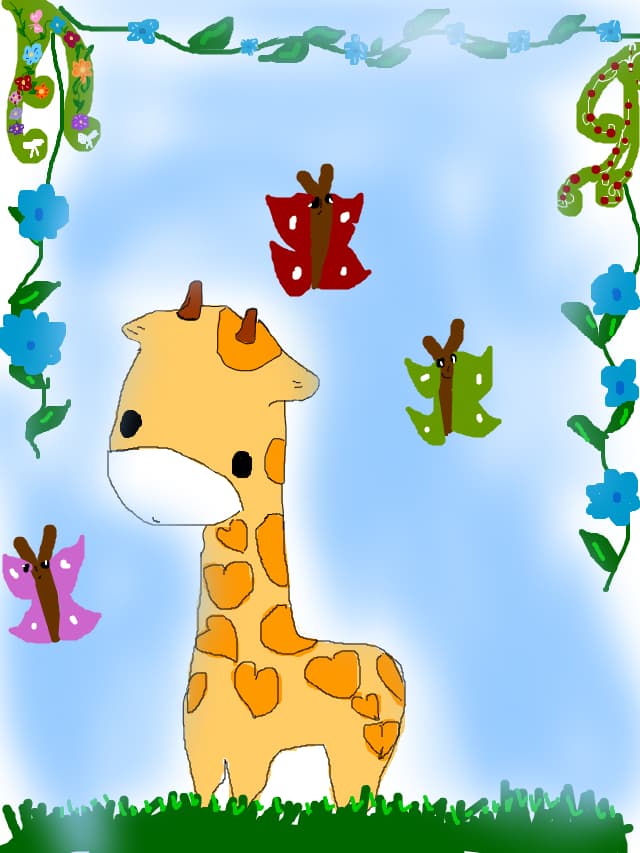 pui de girafa