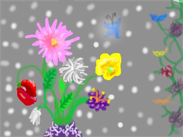 Floricele pe campii....(etc)