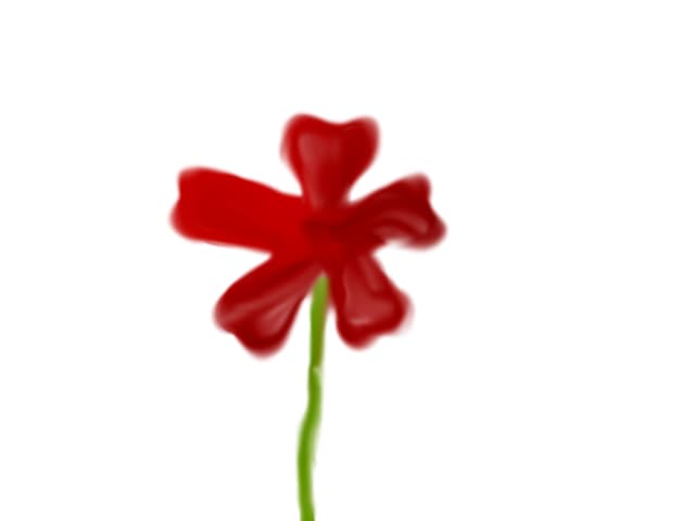 o floare