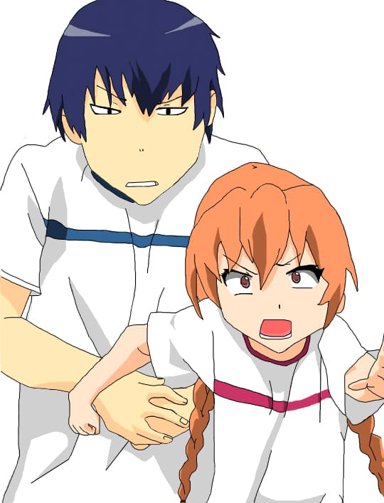 anime valentines xD - toradora