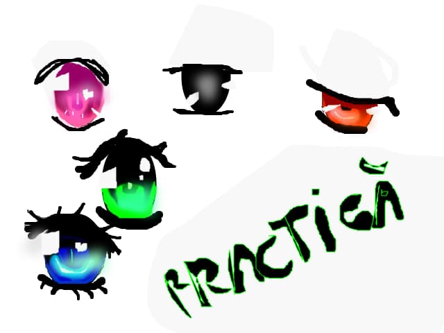 Antrenament ochii color
