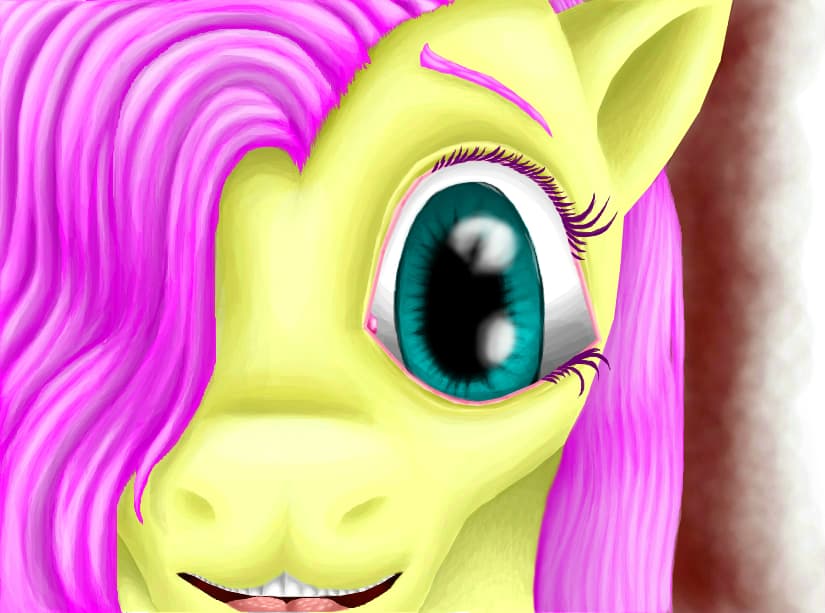 Portret - Fluttershy