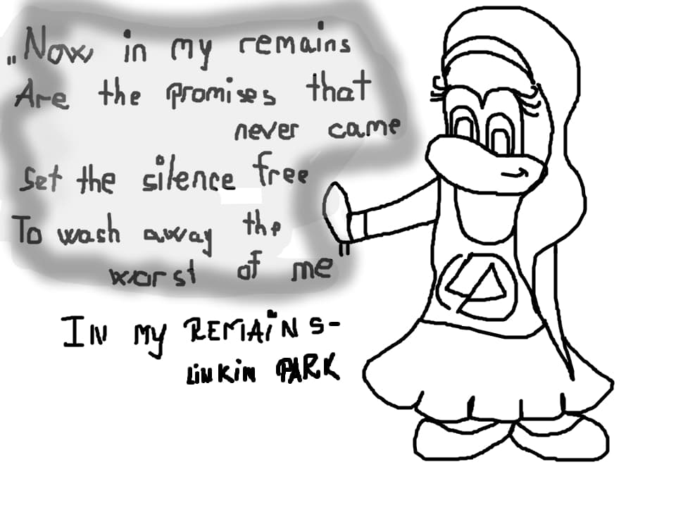 In myy remains-linkin park