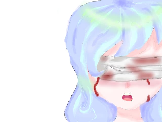 Blind girl\'s nostalgic song