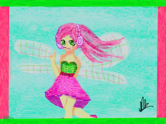 Fata fluture