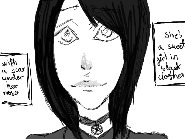 she