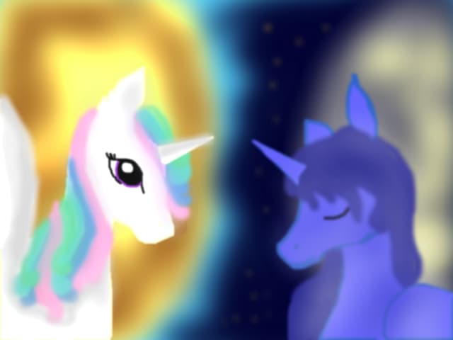 Luna and Celestia