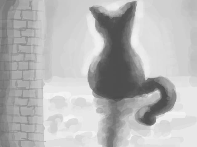 Cat ~My best drawing~