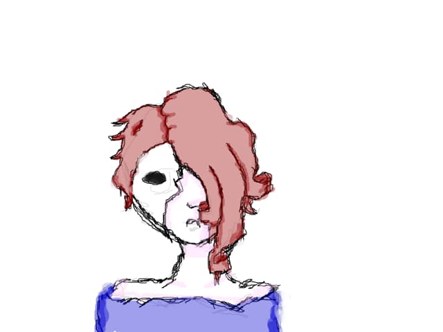 Every thing was blue