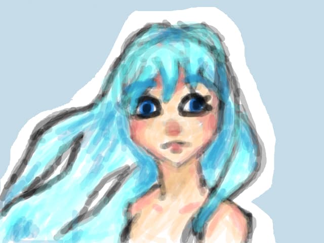 Lazy night doddle