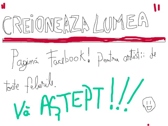 Creioneaza lumea