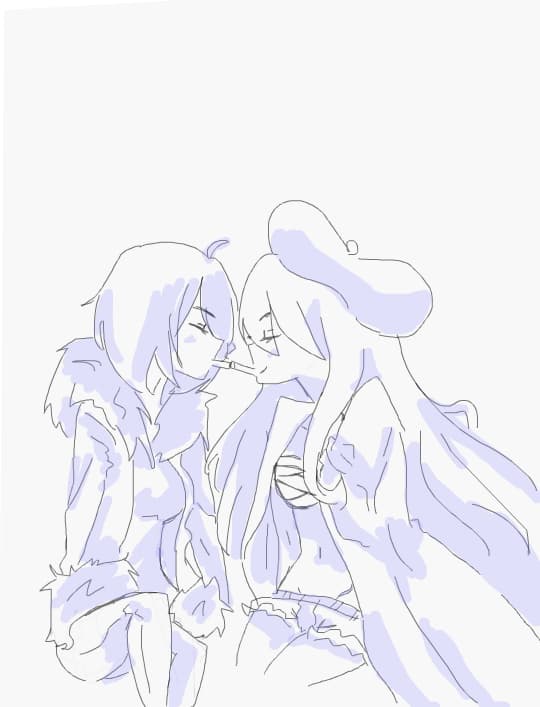 |cigarette kiss|