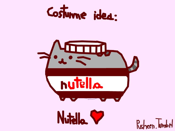 Nutella-Pusheen