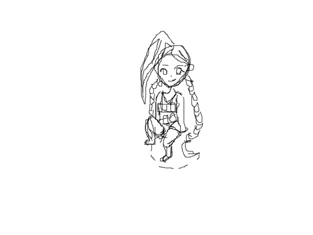 late doodle of Jinx