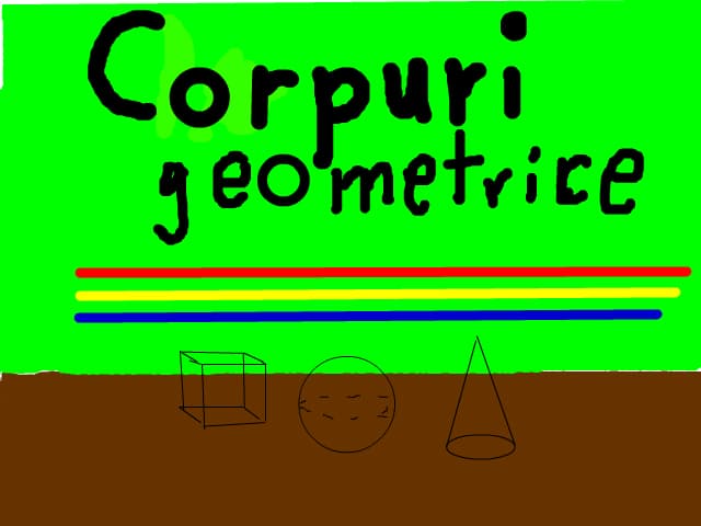 corpuri geometrice