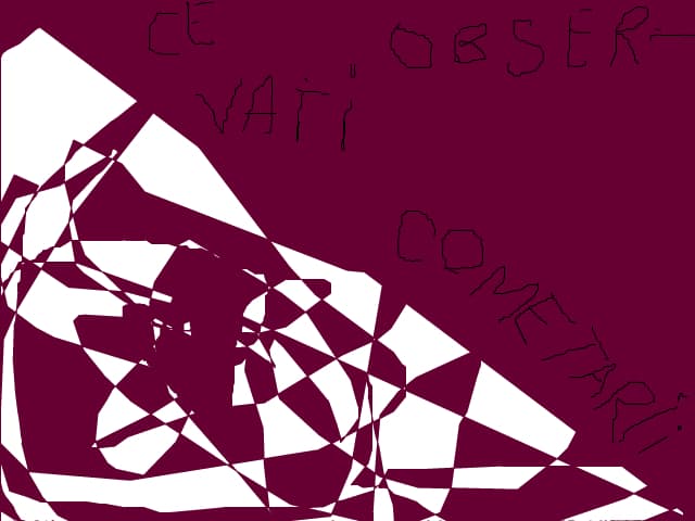 scrieti in comentariu ce observati