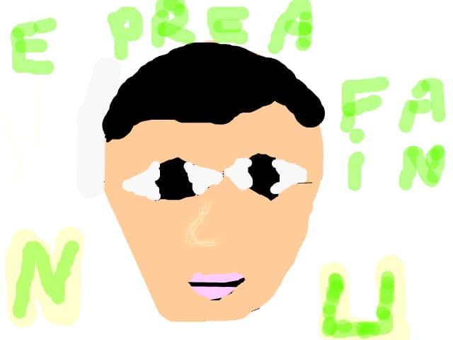 nu e prea frumos dar ma straduiesc
