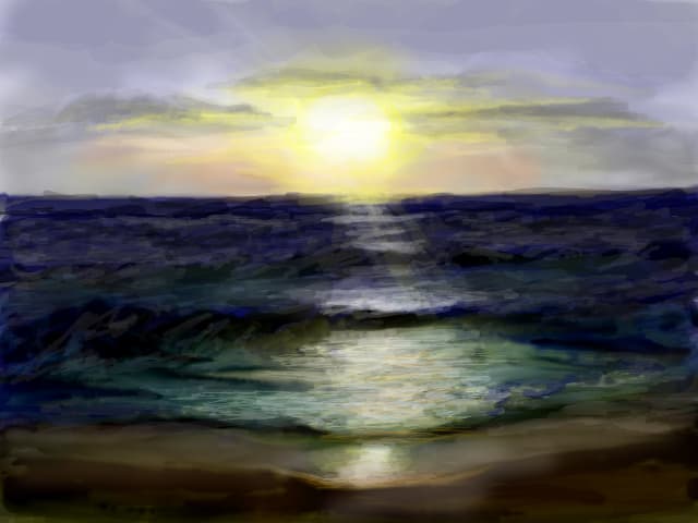 apus la mare